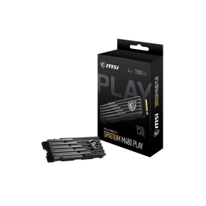 MSI SSD SPATIUM M480 PRO, 4TB, M.2 2280, PCIe Gen4x4 NVMe 1.4, R:6000/W:5000MB/s