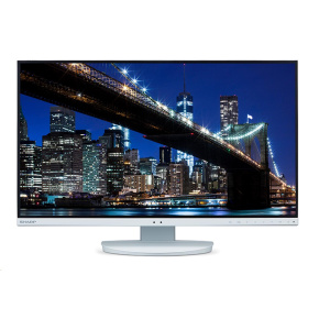 Sharp MT 27" MultiSync EA272Q, IPS TFT, 2560x1440, 350nit, 1000:1, 6ms, DP, HDMI, USB-C, USB, DVI-D, White