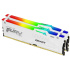 KINGSTON DIMM DDR5 64GB (Kit of 2) 5200MT/s CL36 FURY Beast Bílá RGB EXPO