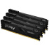 KINGSTON DIMM DDR4 32GB (Kit of 4) 2666MT/s CL16 FURY Beast Černá