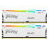 KINGSTON DIMM DDR5 32GB (Kit of 2) 6000MT/s CL30 Non-ECC FURY Beast RGB EXPO, Bílá