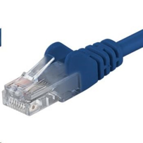 PREMIUMCORD Patch kábel UTP RJ45-RJ45 CAT5e 5m modrý