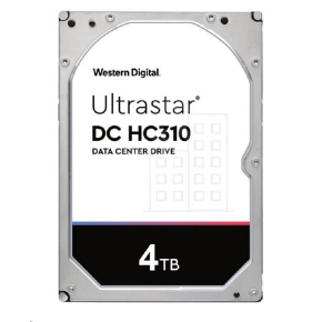 Western Digital Ultrastar® HDD 4TB (HUS726T4TALE6L1) DC HC310 3.5in 26.1MM 256MB 7200RPM SATA 512E TCG