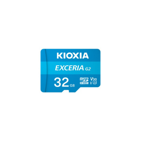 KIOXIA microSD Karta EXCERIA G2 32GB, UHS-I U3 V30, s Adaptérem