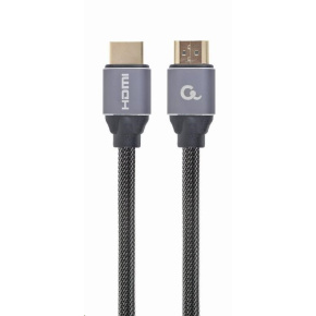 GEMBIRD CABLEXPERT HDMI kábel 2.0, 2 m, opletené, čierne, blister