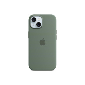 APPLE iPhone 15 Silicone Case with MagSafe - Cypress