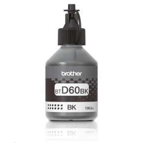 BROTHER INK BT-D60BK čierna pre T310, T510W, T710W, T910 cca 6000 strán, bez pigmentu