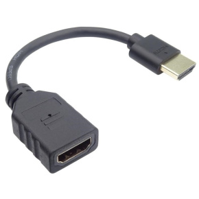 PremiumCord Flexi adaptér HDMI samec - samica na flexibilné káblové pripojenie k televízoru