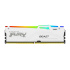 KINGSTON DIMM DDR5 16GB 6800MT/s CL34 Non-ECC FURY Beast RGB EXPO, Bílá