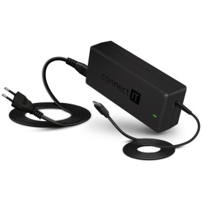 CONNECT IT Univerzálny adaptér pre notebooky MacPower, USB-C, PD 65 W