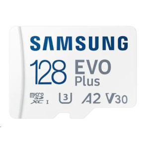 Karta Samsung micro SDXC 128GB EVO Plus + SD adaptér