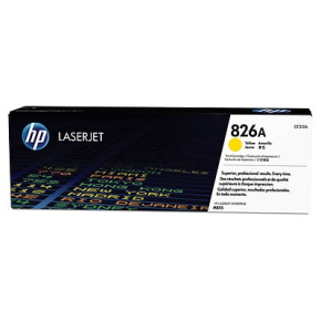 HP 826A Yellow LJ Toner Cart, CF312A (31,500 pages)