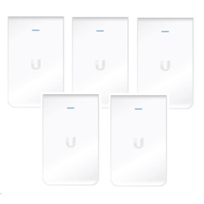 UBNT UniFi AP AC In Wall, 5-PACK [Indoor AP, 2.4GHz(300Mbps)+5GHz(866Mbps), 2x2 MIMO, 802.11a/b/g/n/ac]