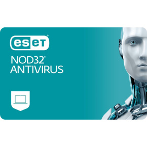 ESET NOD32 Antivirus pre 2 zariadenia, predĺženie i nová licencia na 2 roky, EDU