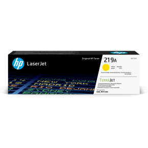 HP 219A Yellow Original LaserJet Toner Cartridge (1,200 pages)