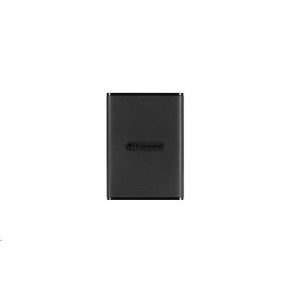 TRANSCEND Externý SSD disk ESD270C 500 GB, prenosný, USB 3.1 Gen.2, typ C a A, dva káble 520/460 MB/s, čierna