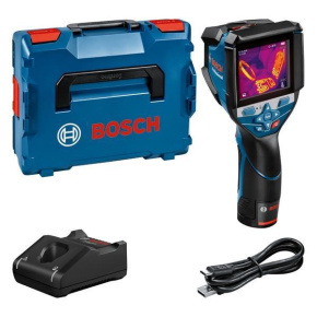 BOSCH GTC 600 C termokamera, IP54, ochrana proti nárazu, 49152 měřících bodů, akumulátor GBA 12V 2.0Ah