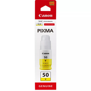 Canon BJ INK GI-50 Y (fľaštička so žltým atramentom)