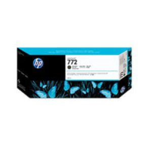 HP 772 Black matte DJ Ink Cart, 300 ml, CN635A